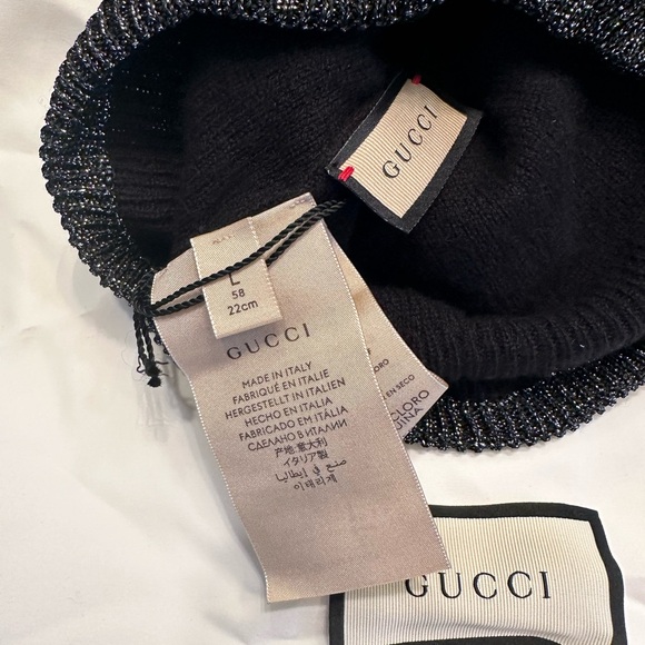 Authentic Gucci hat with tags attached, size L - Picture 3 of 4